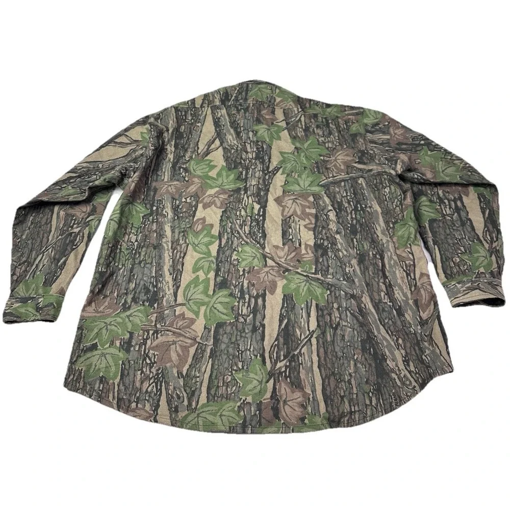 Vtg The Sportsmans Guide Camo Advantage  Hunting Long Sleeve Shirt Men's 2xl USA